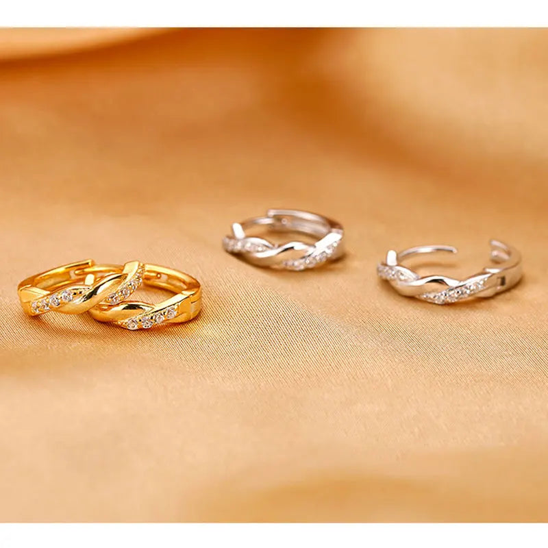 KNOBSPIN GRA Certified Moissanite Hoop Earrings for Women s925 Sterling Silver Plated 18k White Gold Wedding Huggie Earrings