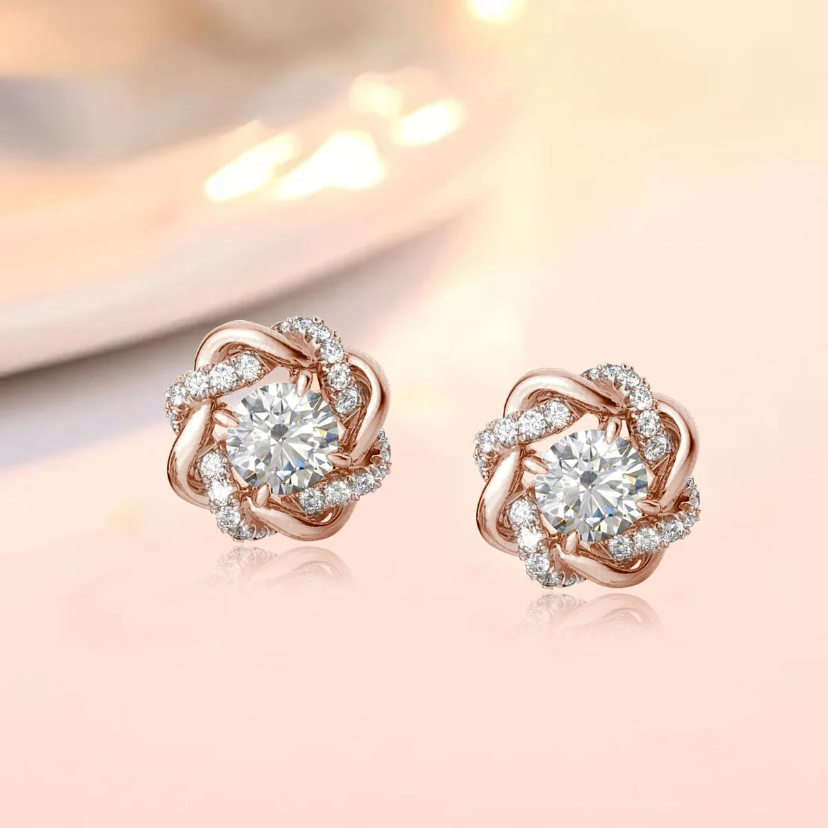 Original Moissanite Diamond Jewelry Sets for Women with Certificate Necklace Earrings Bangle Sets 925 Silver Wedding Luxury Gift