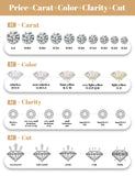 M-JAJA Moissanite Snake Bracelets Diamond Snake Wedding Ring for Women Adjustable 925 Sterling Silver Bangle Luxury Jewelry Set