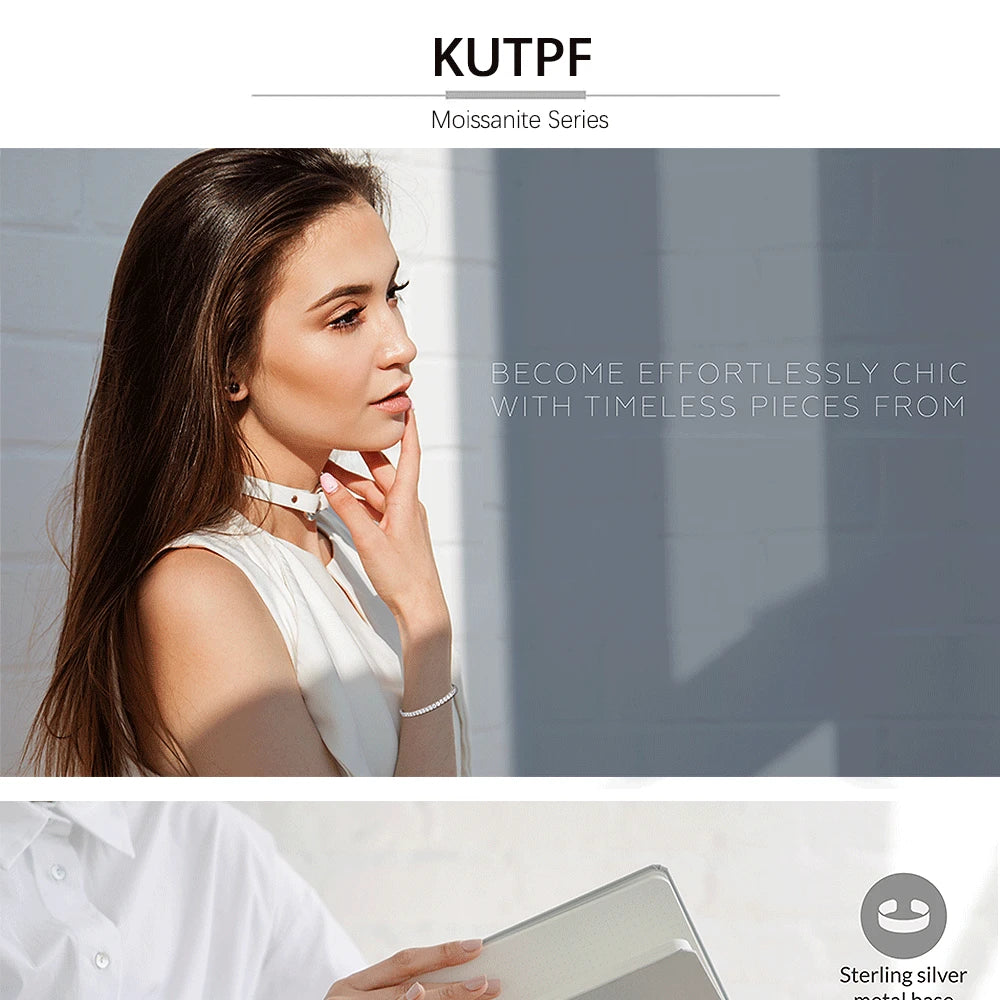 Real Moissanite Tennis Bracelet for Women Men 2.5-6.5mm Lab Diamond Bangle with Certificates 925 Sterling Silver Fine Jewelry