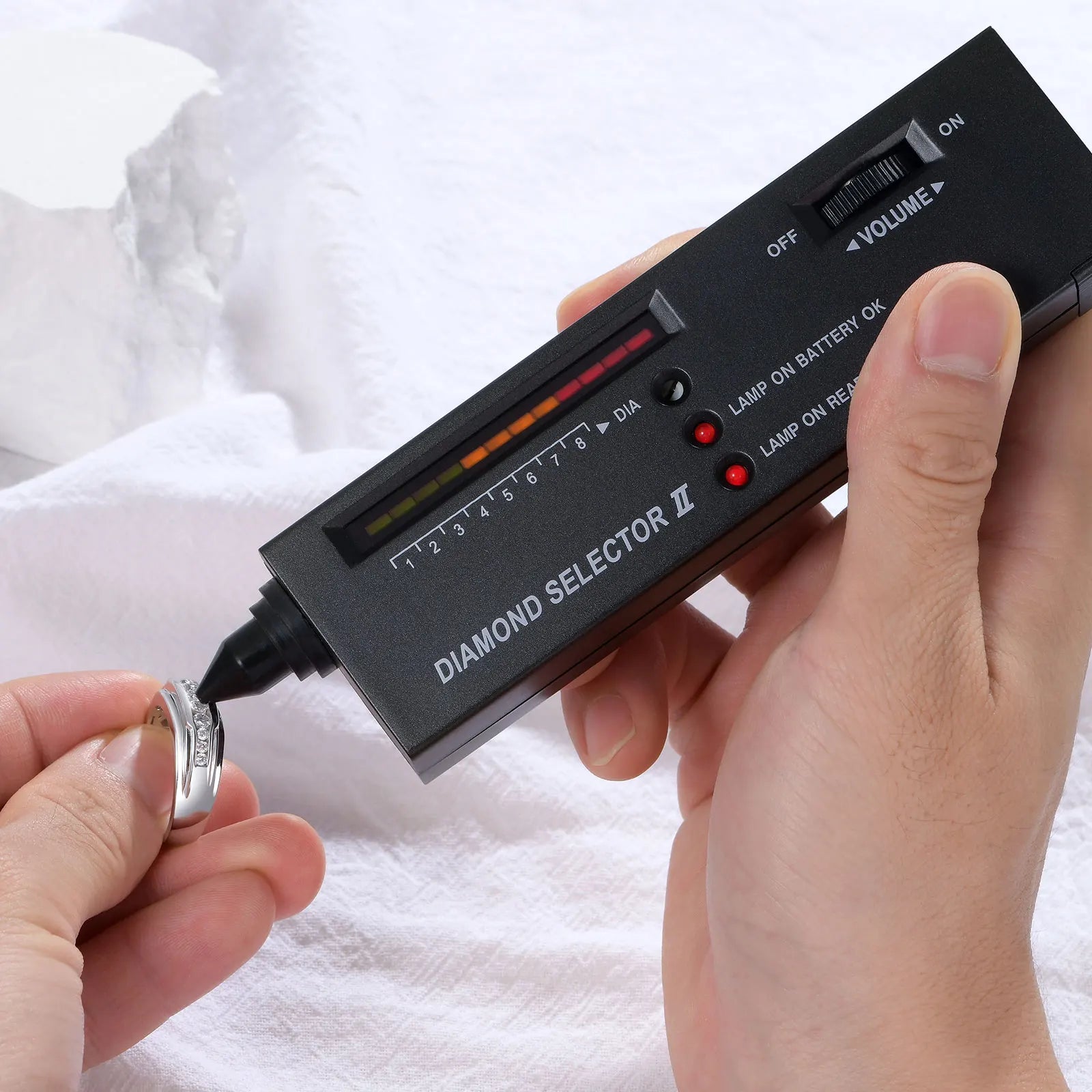 Newshe Full Moissanite Wedding Band for Men 925 Sterling Silver Engagement Rings Pave Round Eternity Promise Ring Size 7-13