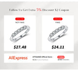 Moissanite Diamond 6.5mm 1CT Necklace For Woman Pendant 925 Silver Necklace For Women Chains Party Bridal Fine Jewelry