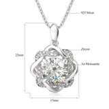 Original Moissanite Diamond Jewelry Sets for Women with Certificate Necklace Earrings Bangle Sets 925 Silver Wedding Luxury Gift