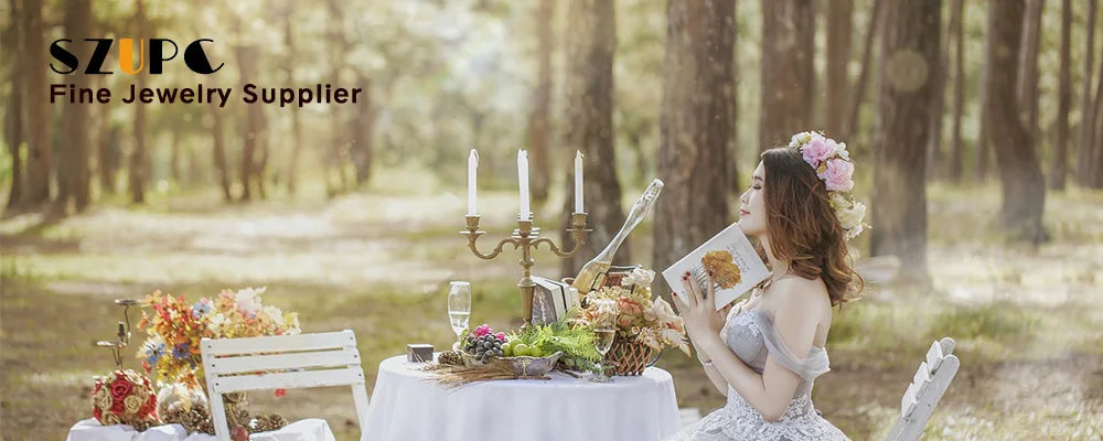 SZ Moissanite Ring with Certificate 925 Sterling Silver High Quality 1.5 Carat Diamond Engagement Woman Fine Jewelry