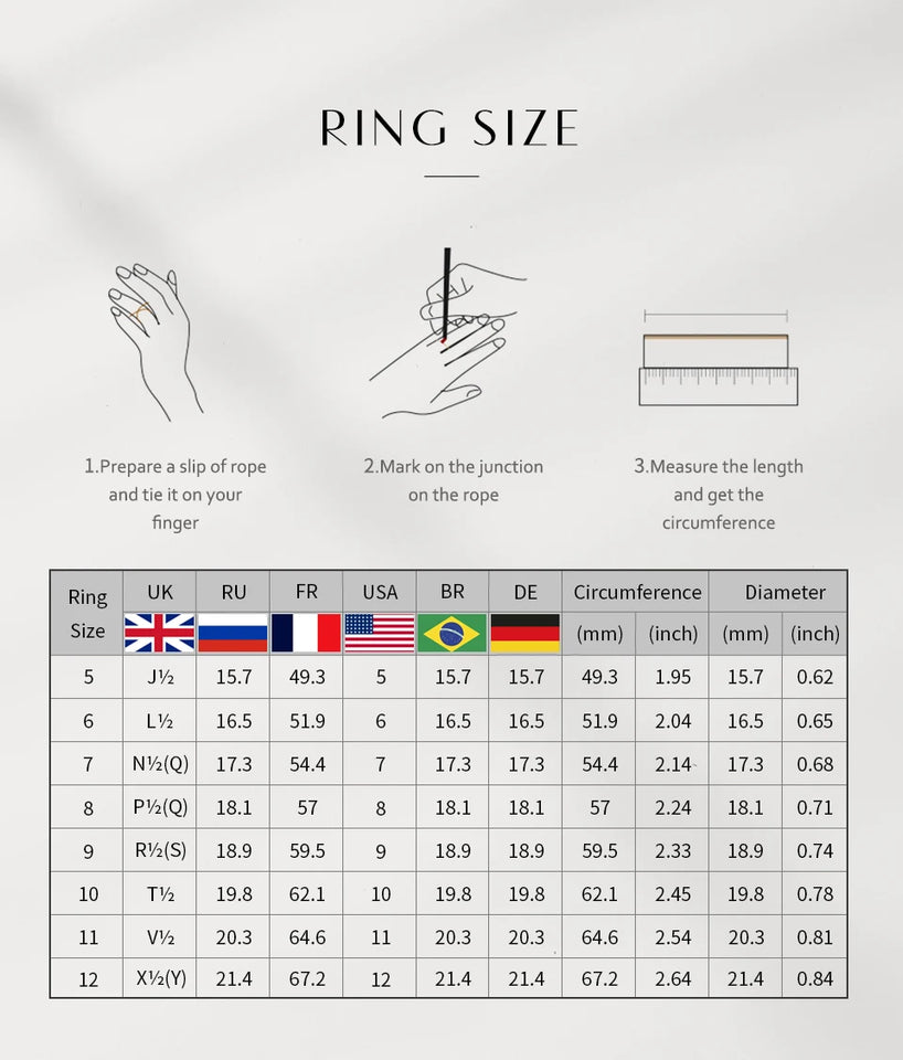 CHARMING Luxury 3.2 CT Sparkling S925 Silver Moissanite Diamond Ring for Women Engagement Wedding Fine Jewelry Anniversary Gift