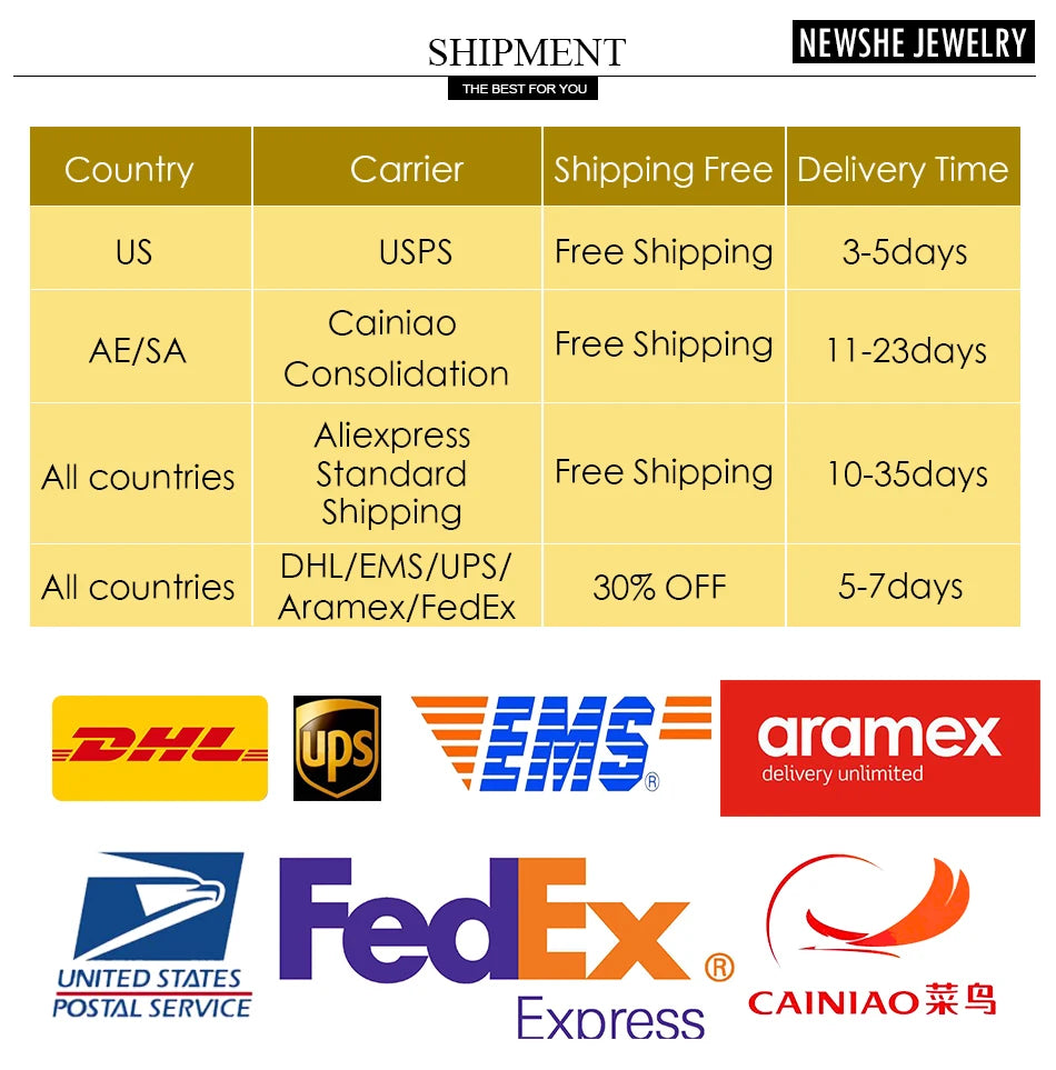 Newshe 2 Pieces Classic Wedding Rings Set for Women 7*7mm Princess Cut AAAAA Zircon 925 Sterling Silver Engagement Ring Jewelry