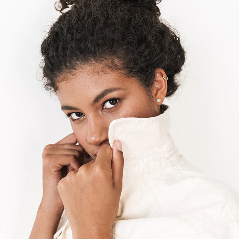 TUHE Unisex GRA Certified Moissanite Earrings 925 Silver Fine Jewelry Moissanite Earring For Women Jewelry Gift