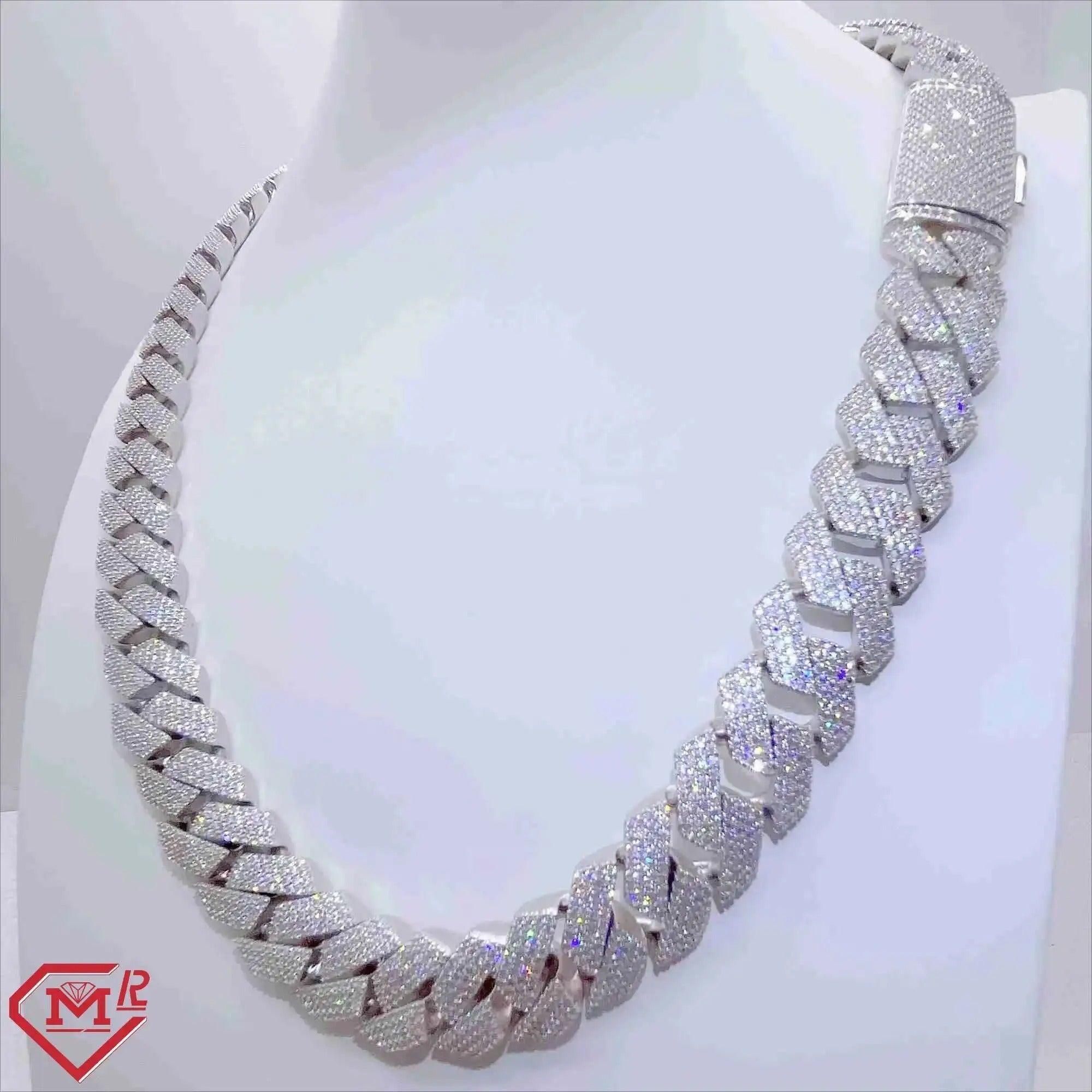 Hiphop Cuban Chain Necklace For Men Women Iced