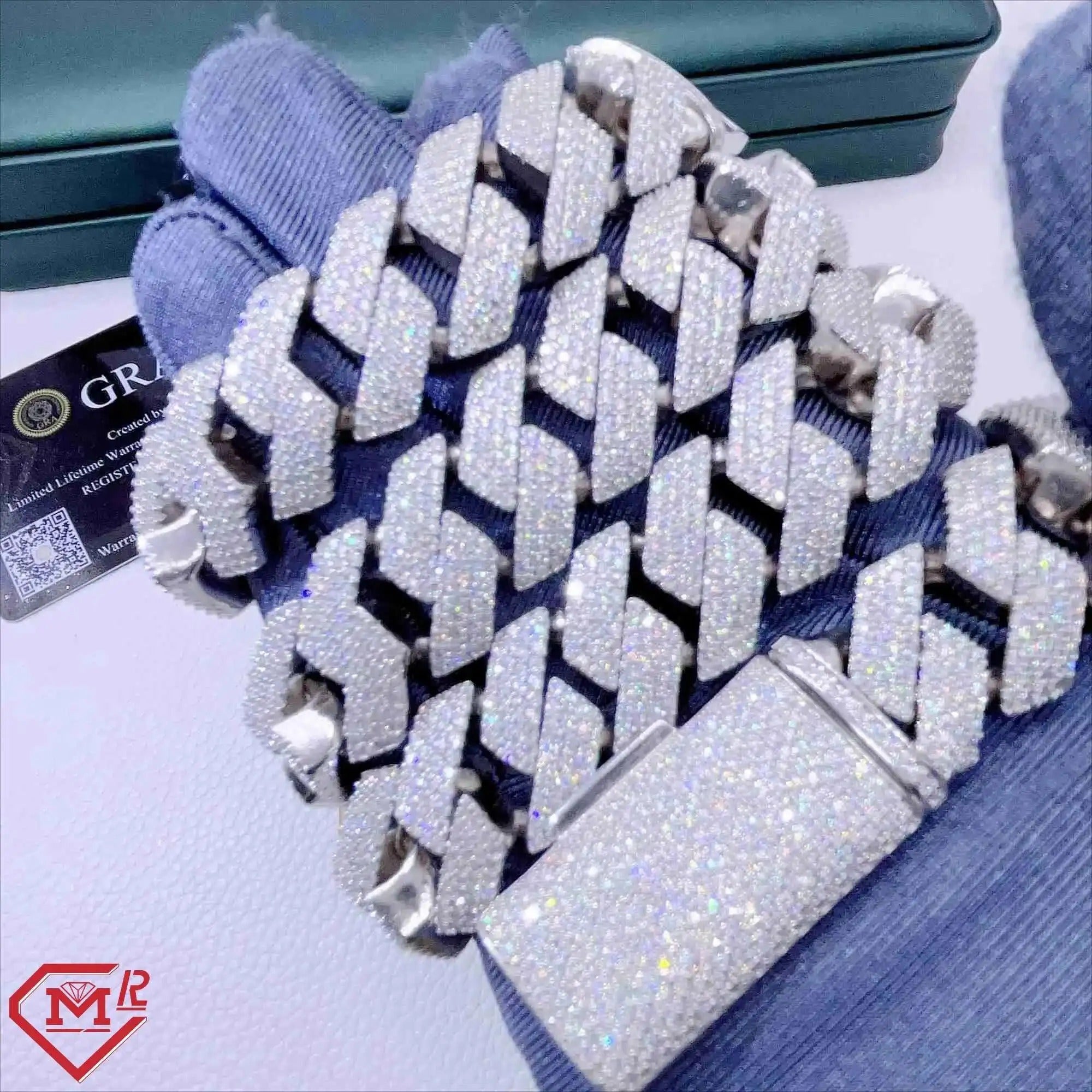 Hiphop Cuban Chain Necklace For Men Women Iced